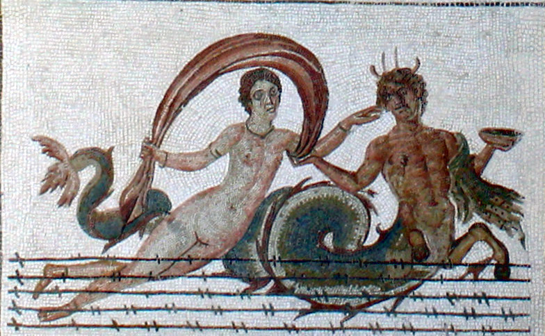 Drunken Silenus mosaic